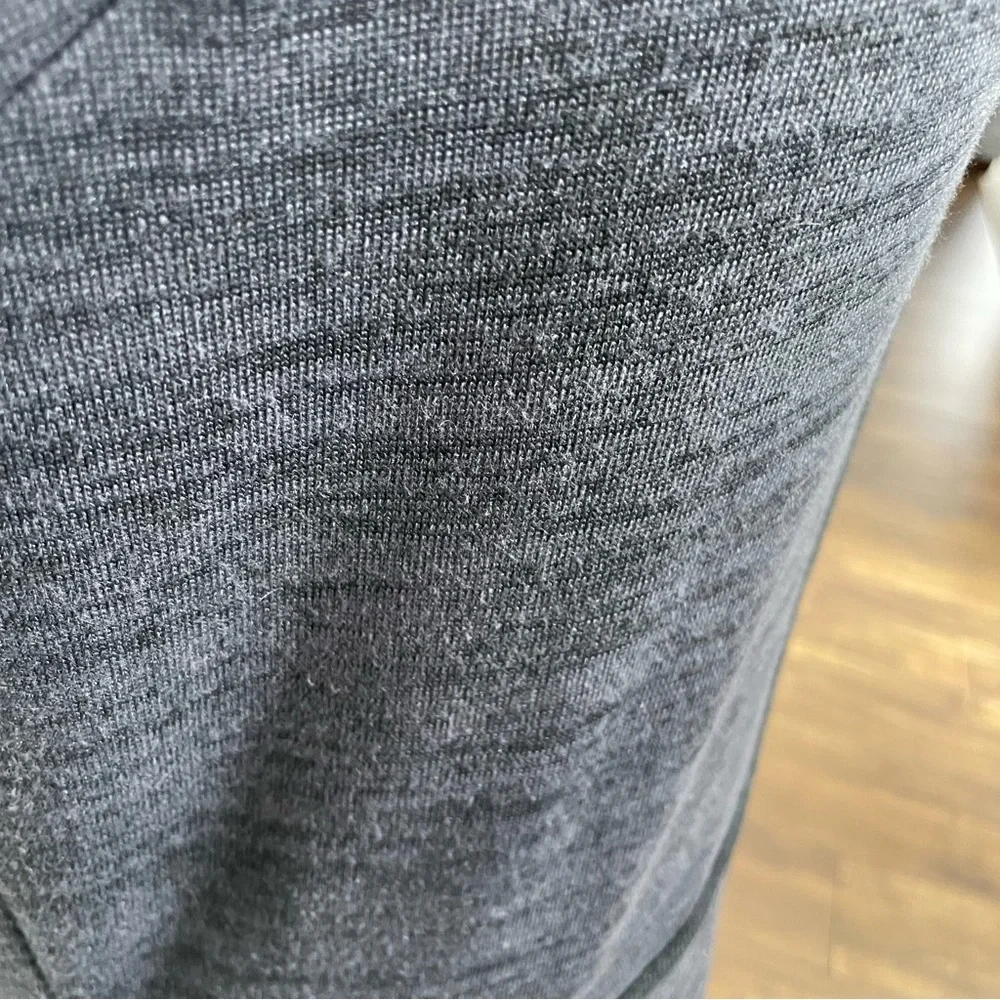 Athleta Dress Destiny Techie Pockets Stretch Lounge Athletic Travel Black Grey